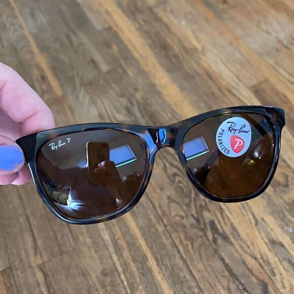 Ray Ban 4184 Black (SOLD) & Tortoise frame with Brown Lens Polarized - Picture 1 of 12